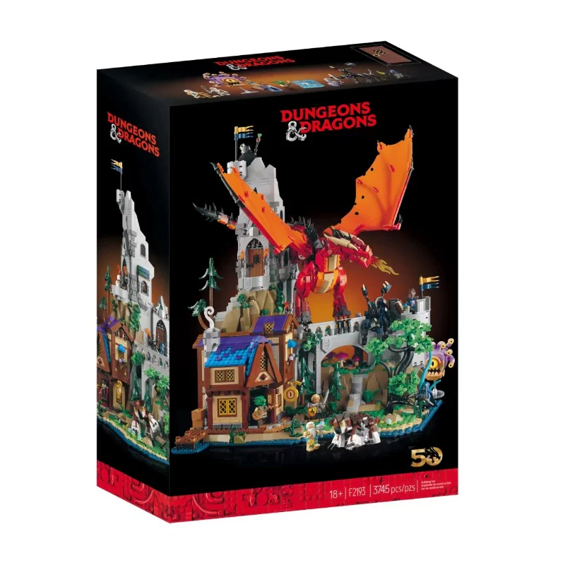(Ship from US warehouse)3745pcs Dungeons & Dragons: Red Dragon's Tale - Image 5