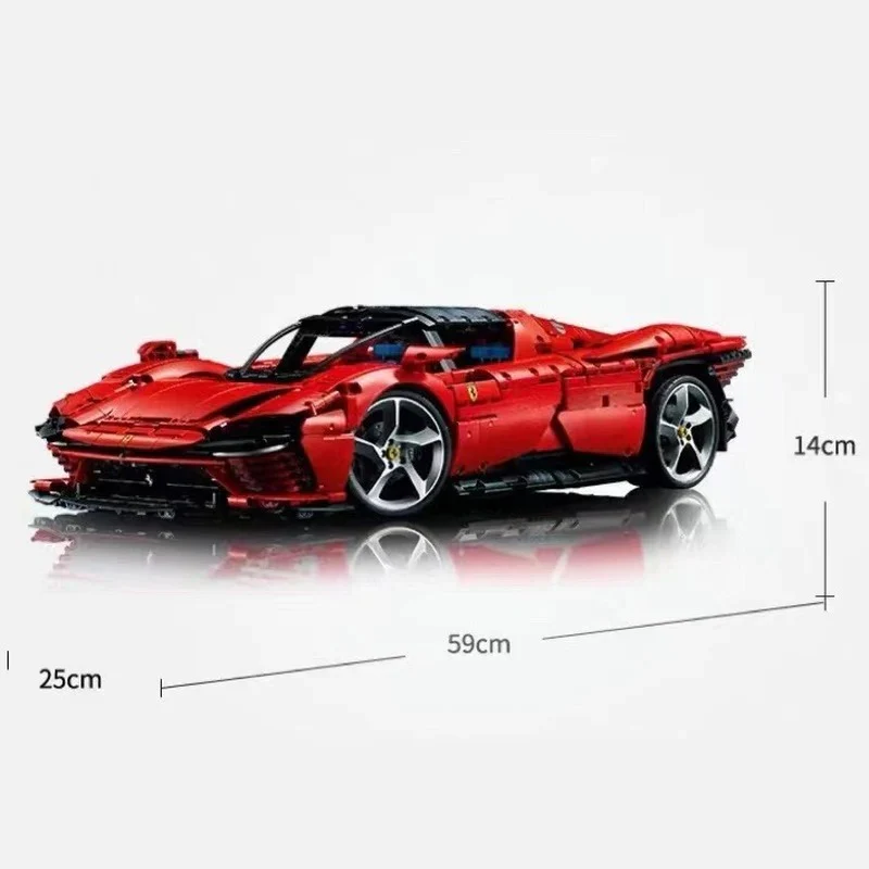 (Ship from US warehouse) 3778pcs Ferrari Daytona SP3 - Image 5