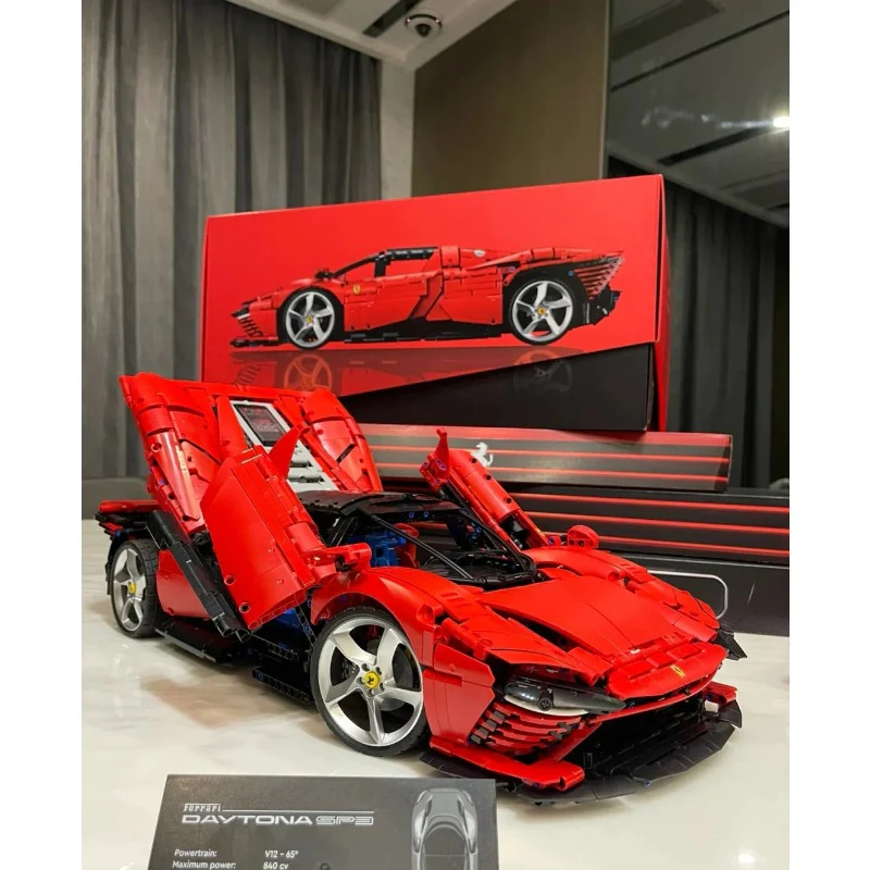 (Ship from US warehouse) 3778pcs Ferrari Daytona SP3 - Image 6