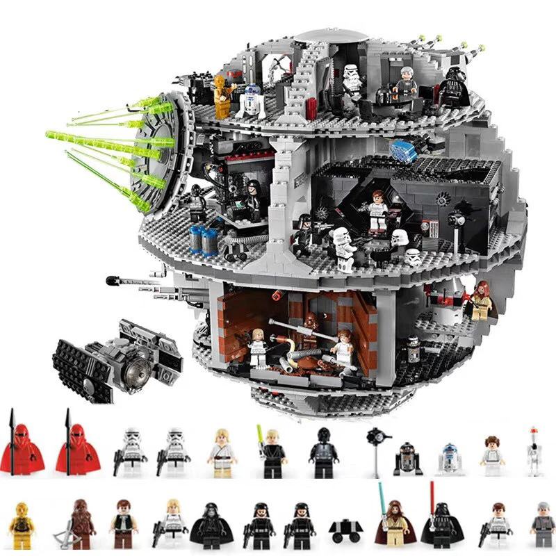 (Ship from US warehouse) 4126PCS  Force Waken UCS Death Star Compatible 75159 - Image 3