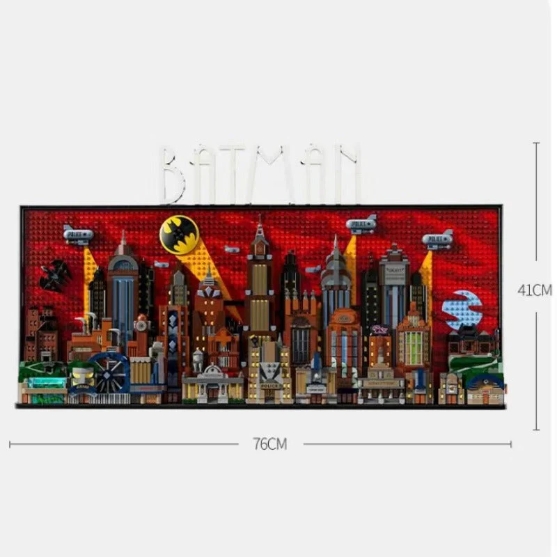 (Ship from US warehouse) 4210 pcs Batman: The Animated Series Gotham City - Image 2