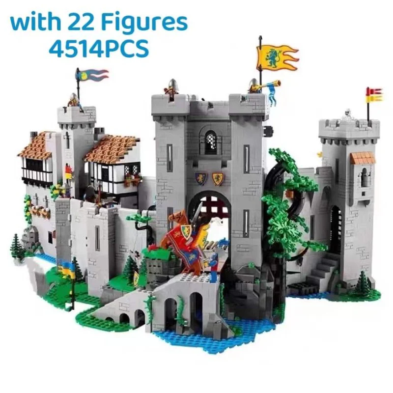 (Ship from European warehouse) 4514PCS Lion King's Castle Compatible 10305 - Image 3