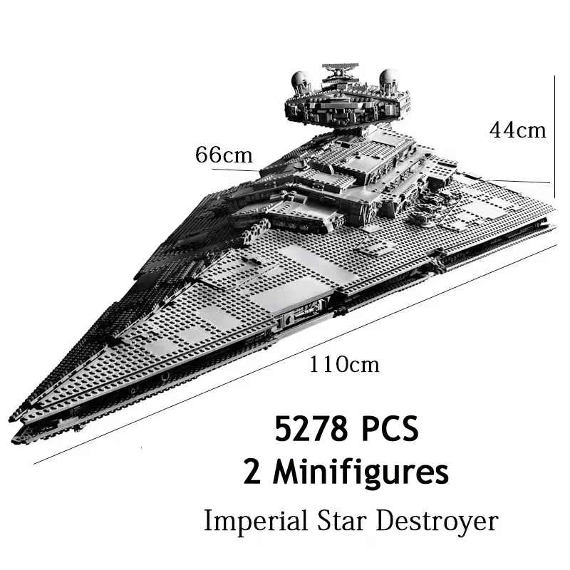 (Ship from US warehouse) 4784PCS Star Wars Imperial Star Destroyer Compatible - Image 3