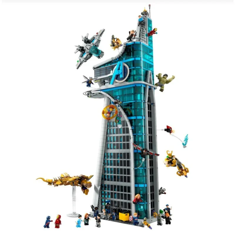 (Ship from European warehouse) 5201pcs 62967 Avengers Tower - Image 3