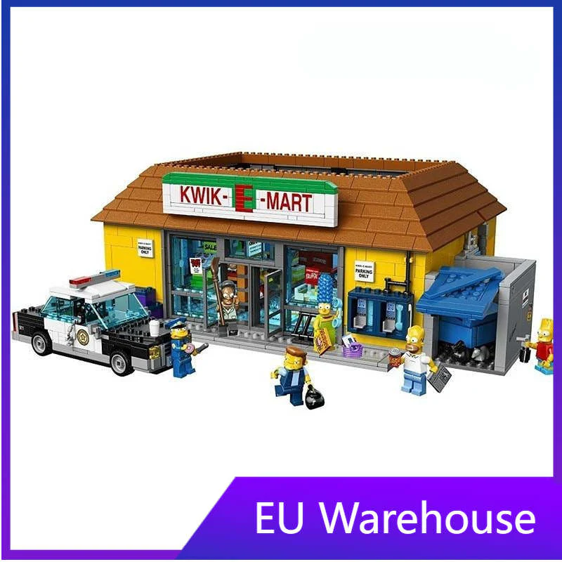 (Ship from European warehouse) The Simpsons House(2523pcs)  and The Simpsons KWIK-E-MART(2218pcs)  71016 71006 - Image 3