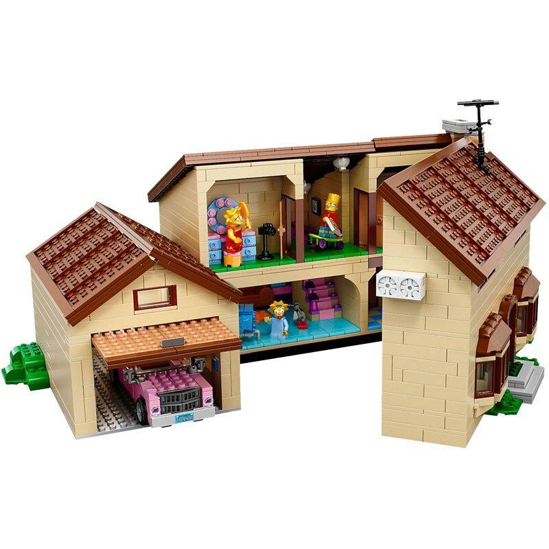 (Ship from US warehouse) The Simpsons House(2523pcs)  and The Simpsons KWIK-E-MART(2218pcs)  71016 71006 - Image 5