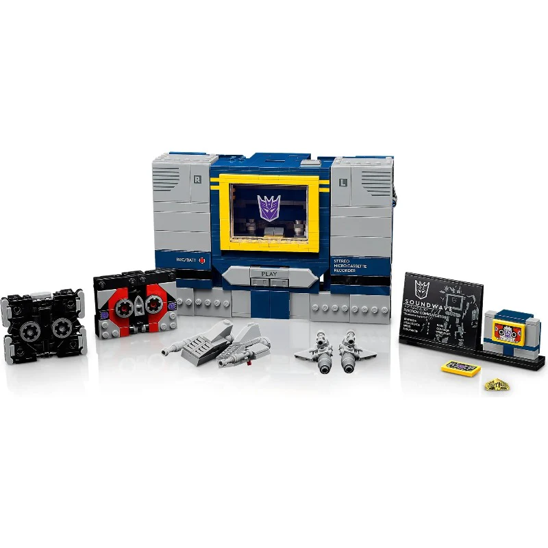 1505 pcs Transformers: Soundwave (without sound block) - Image 4