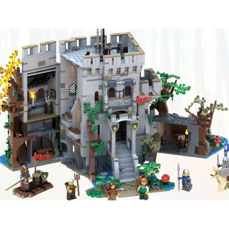 (Ship from European warehouse)1928pcs Castle in the Forest Ideas including mini figures - Image 2
