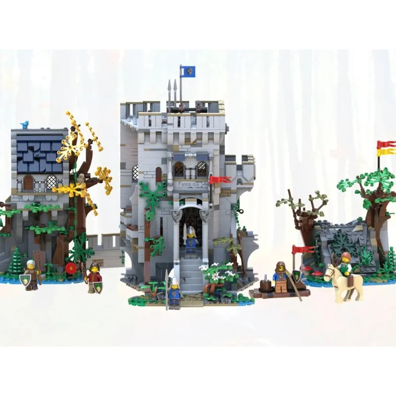 (Ship from European warehouse)1928pcs Castle in the Forest Ideas including mini figures - Image 3