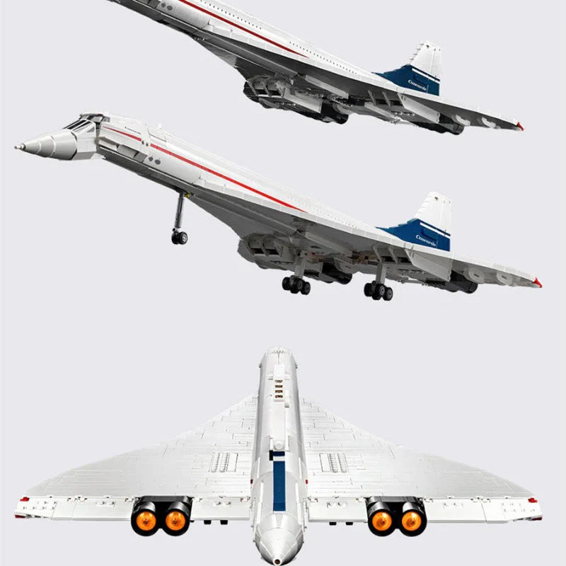 2083pcs Airbus Concorde plane - Image 8