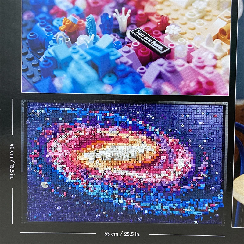 3091 pcs The Milky Way Galaxy( Dark purple background version) - Image 7