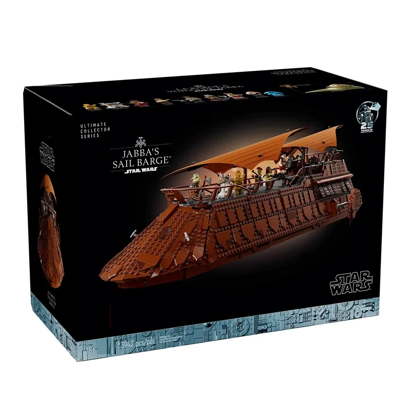 (Ship from US warehouse)3942 pcs Jabba's Sail Barge - Image 6