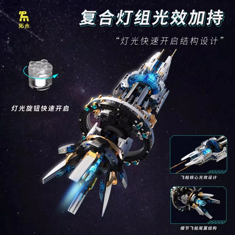 TUOMU T2015 Space Explorer Ship Dynamic version - Image 3