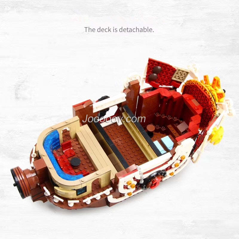 (Ship from US warehouse) 1484PCS 6298 The THOUSAND SUNNY Pirate Ship - Image 4