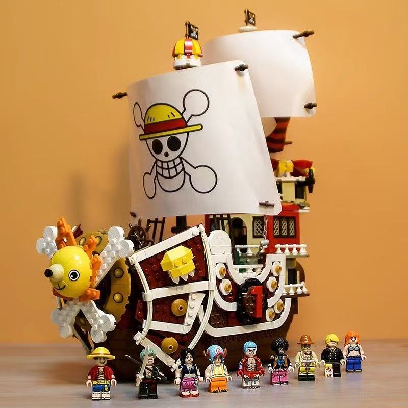 (Ship from US warehouse) 1484PCS 6298 The THOUSAND SUNNY Pirate Ship - Image 7