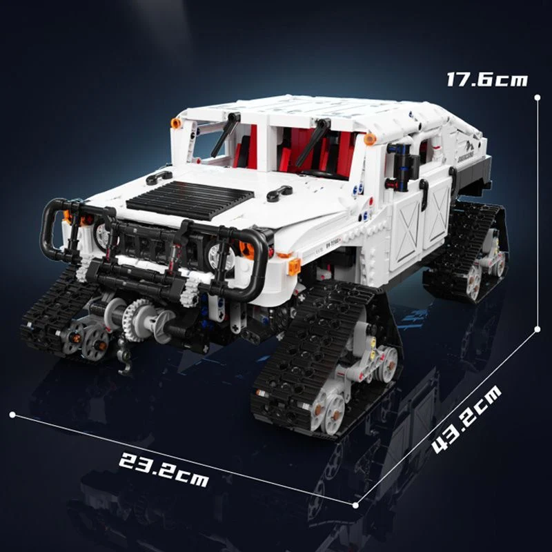 (Ship from US warehouse) 3088 pcs YoLeXi 11044 Hummer - Image 3