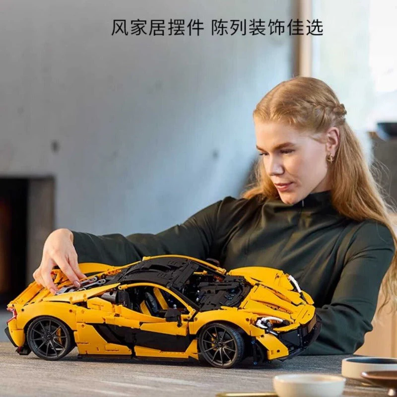 (Ship from US warehouse) 3893 pcs McLaren P1 1:8 - Image 4