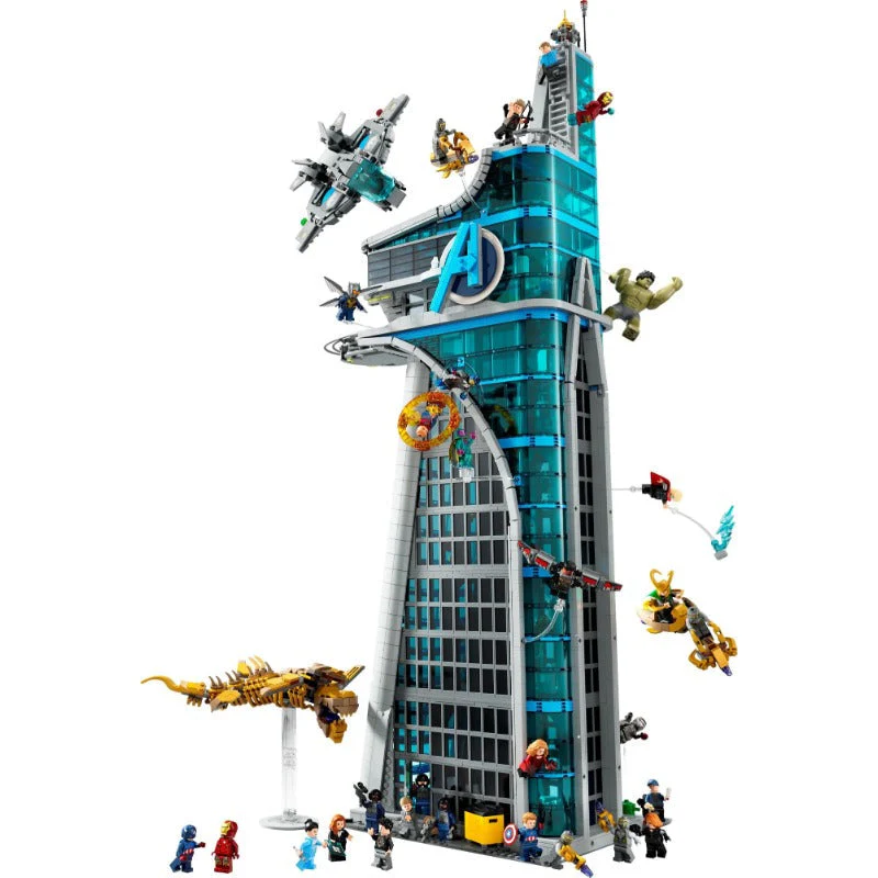 (Ship from US warehouse) 5201 pcs Avengers Tower - Image 4