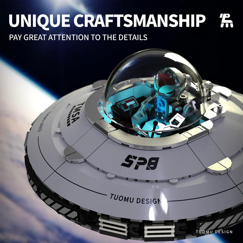 TUOMU T3012 Space UFO spaceship - Image 2