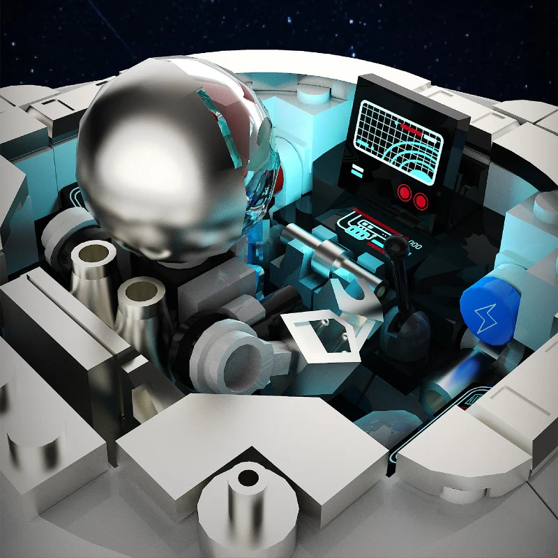 TUOMU T3012 Space UFO spaceship - Image 4