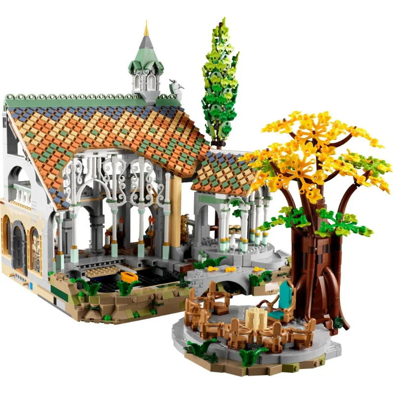 (Ship from US warehouse) 6167PCS The Lord of The Rings Rivendell 10316 （JieStar High Quality Version) - Image 2