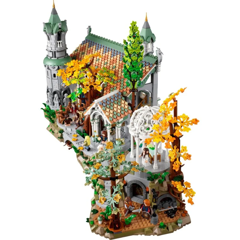 (Ship from US warehouse) 6167PCS The Lord of The Rings Rivendell 10316 （JieStar High Quality Version) - Image 4