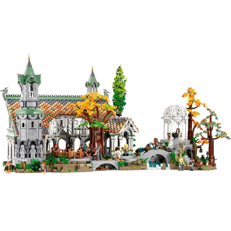 (Ship from US warehouse) 6167PCS The Lord of The Rings Rivendell 10316 （JieStar High Quality Version) - Image 5