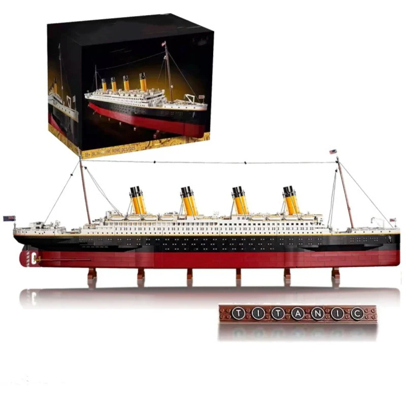 (Ship from US warehouse) 9090pcs Jie Star Titanic - Image 6