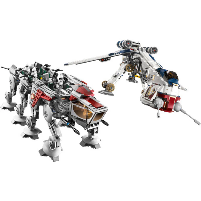 1808pcs Republic Dropship with AT-OT Walker - Image 4
