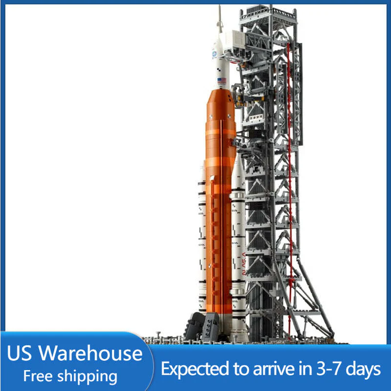 (Ship from US warehouse)3601 pcs NASA Artemis Space Launch System
