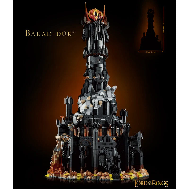 (Ship from US warehouse)5471 pcs 68068 Barad-Dûr - Image 4