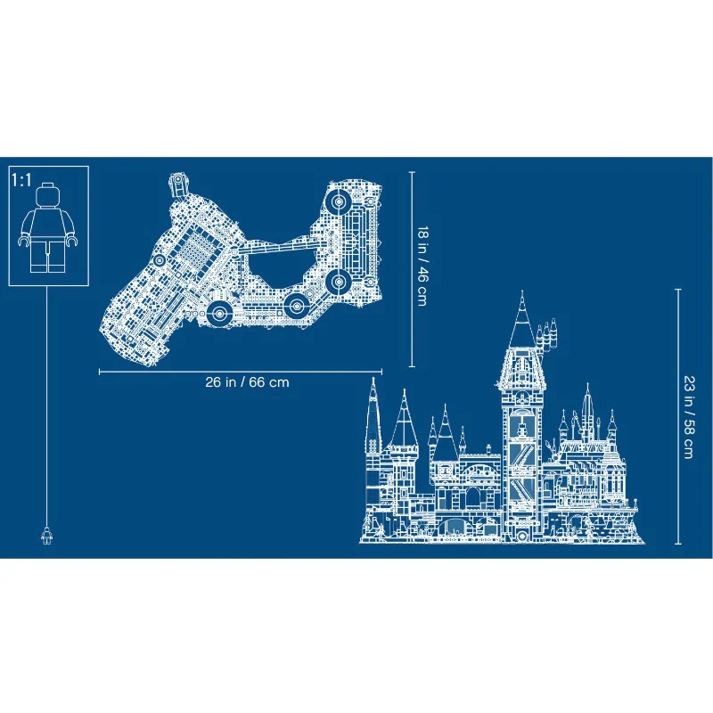 (Ship from European warehouse) 6020pcs Harry Potter Hogwarts Castle 98000 S7306 71043 70068 - Image 4
