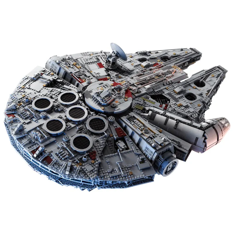 (Ship from US warehouse)7541pcs Star Wars  Millennium Falcon UCS Compatible 75192 - Image 4