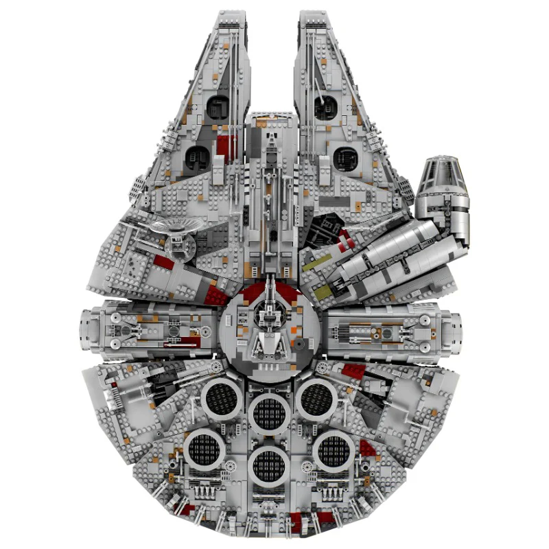 (Ship from US warehouse)7541pcs Star Wars  Millennium Falcon UCS Compatible 75192 - Image 5