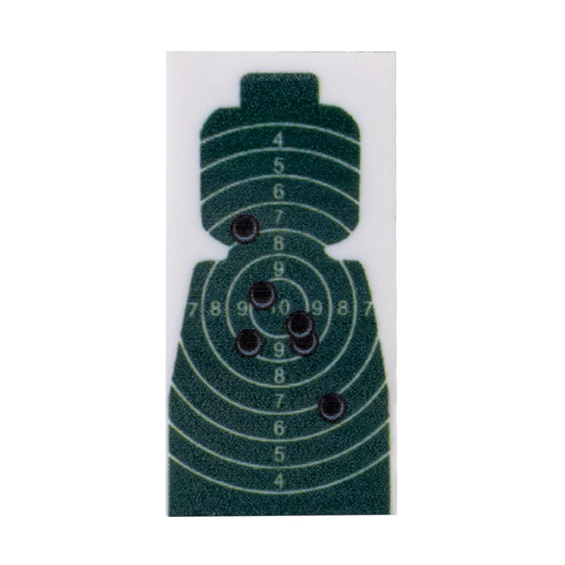 Shooting Range Target Printed Light Plate Minifigure Accessories - Image 2