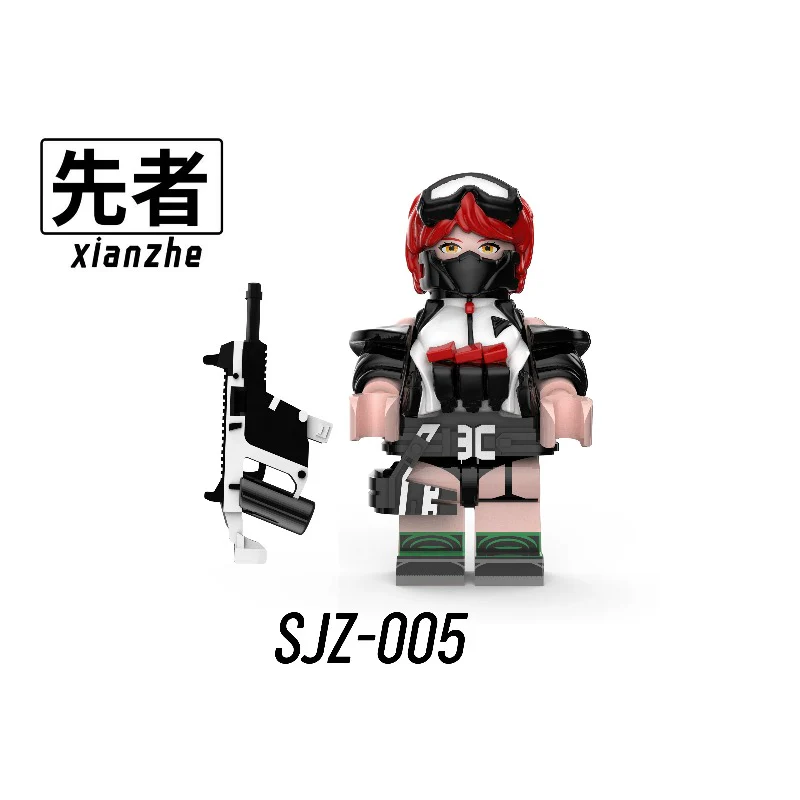 SJZ004-SJZ007 Delta Force Special Forces Minifigures - Image 2