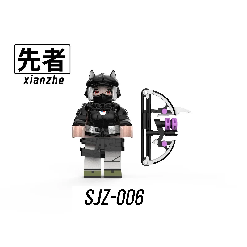 SJZ004-SJZ007 Delta Force Special Forces Minifigures - Image 3