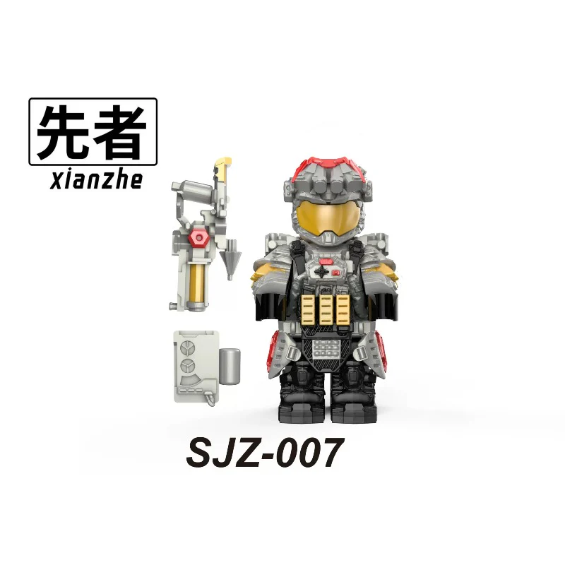 SJZ004-SJZ007 Delta Force Special Forces Minifigures - Image 4