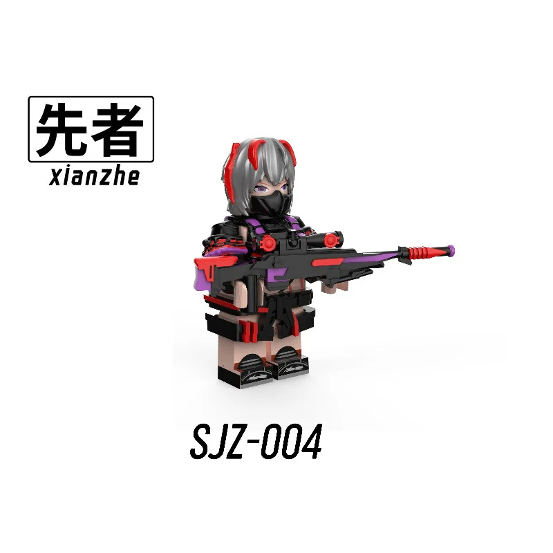 SJZ004-SJZ007 Delta Force Special Forces Minifigures - Image 5