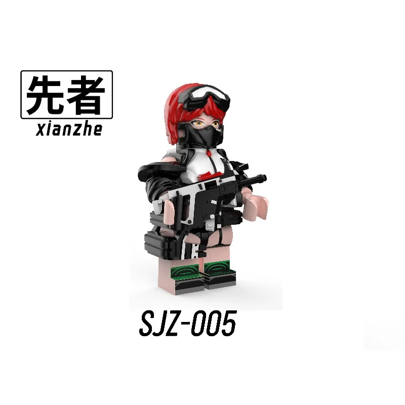 SJZ004-SJZ007 Delta Force Special Forces Minifigures - Image 6