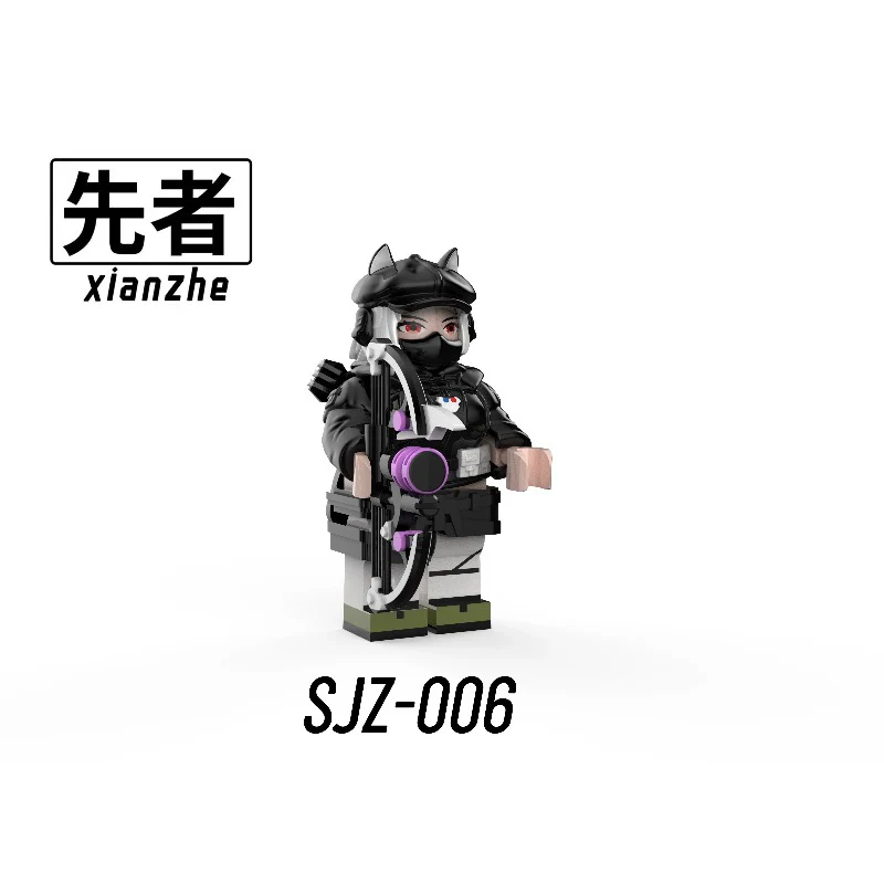 SJZ004-SJZ007 Delta Force Special Forces Minifigures - Image 7