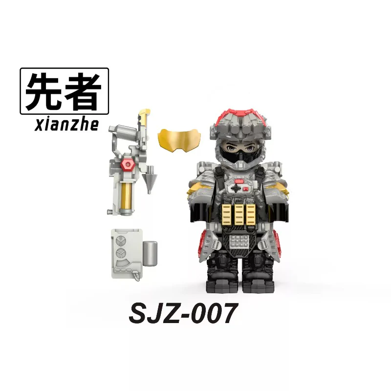 SJZ004-SJZ007 Delta Force Special Forces Minifigures - Image 8