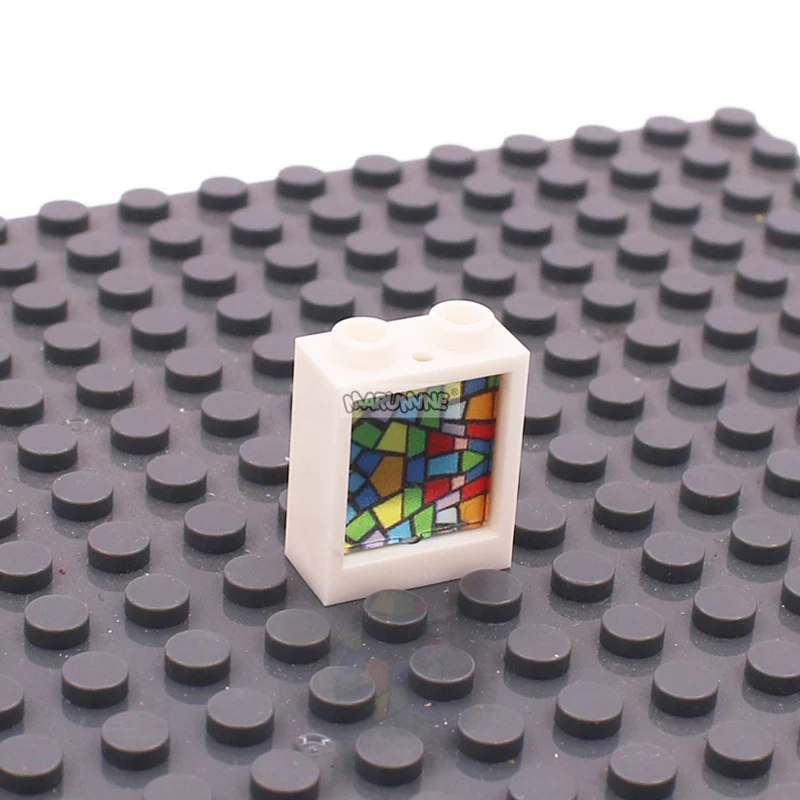 MOC parts Compatible with 60592+60601 accessories 1x2x2 glass window glass wall - Image 2