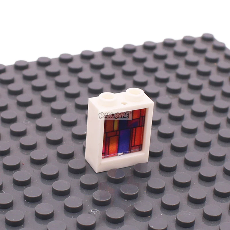 MOC parts Compatible with 60592+60601 accessories 1x2x2 glass window glass wall - Image 3