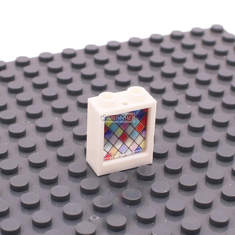 MOC parts Compatible with 60592+60601 accessories 1x2x2 glass window glass wall - Image 4