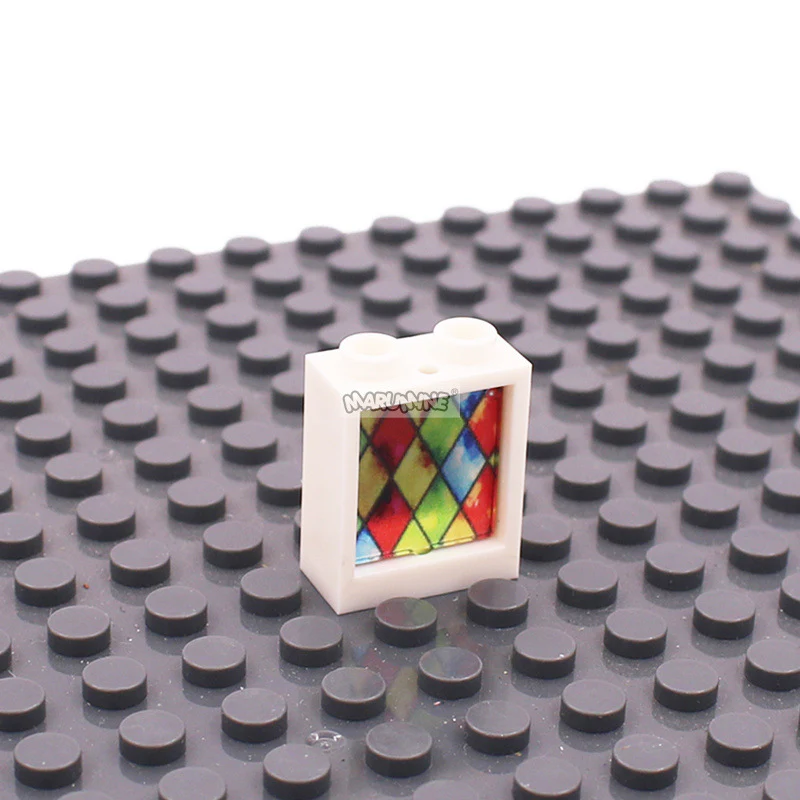 MOC parts Compatible with 60592+60601 accessories 1x2x2 glass window glass wall - Image 5