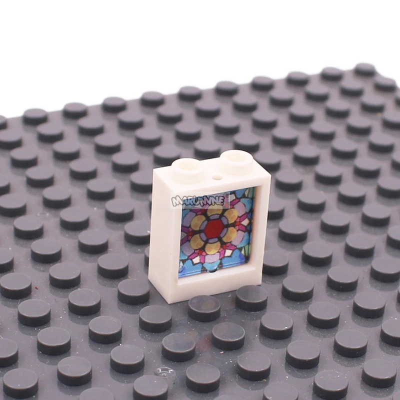 MOC parts Compatible with 60592+60601 accessories 1x2x2 glass window glass wall - Image 6