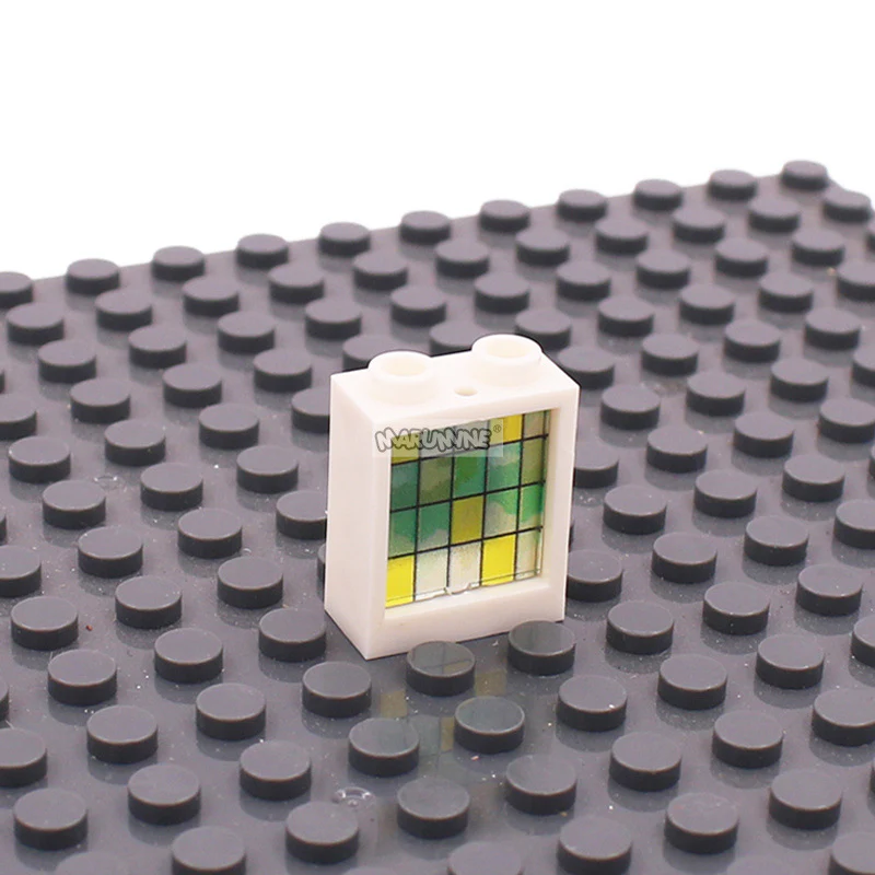 MOC parts Compatible with 60592+60601 accessories 1x2x2 glass window glass wall - Image 7