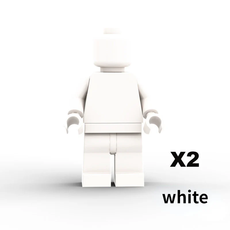 solid color DIY minifigures - Image 4