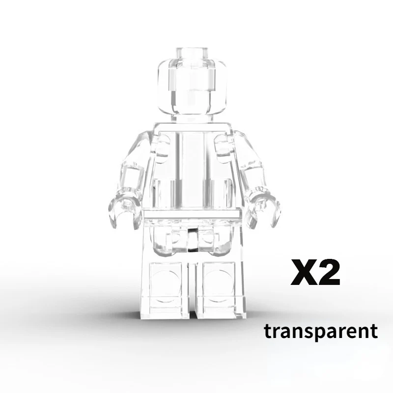 solid color DIY minifigures - Image 5